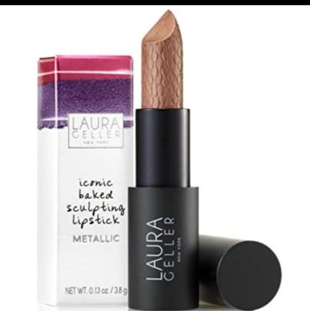 Laura Geller Iconic Baked Sculpting Metallic Lipstick